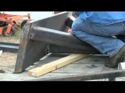 how to build a skid steer boom|ssqa boom pole.